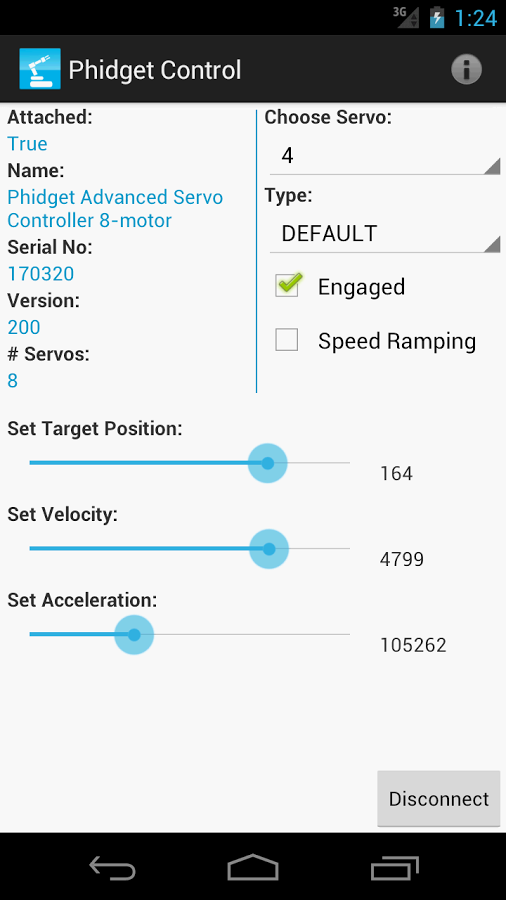 Phidget Control截图4