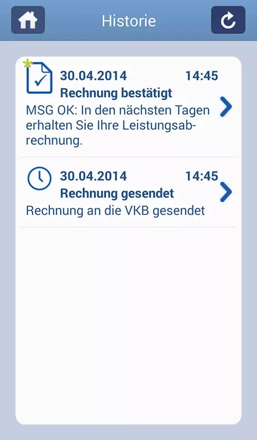 RundumGesund-App der VKB截图2