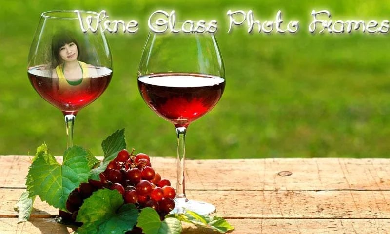 Wine Glass Photo Frames截图3