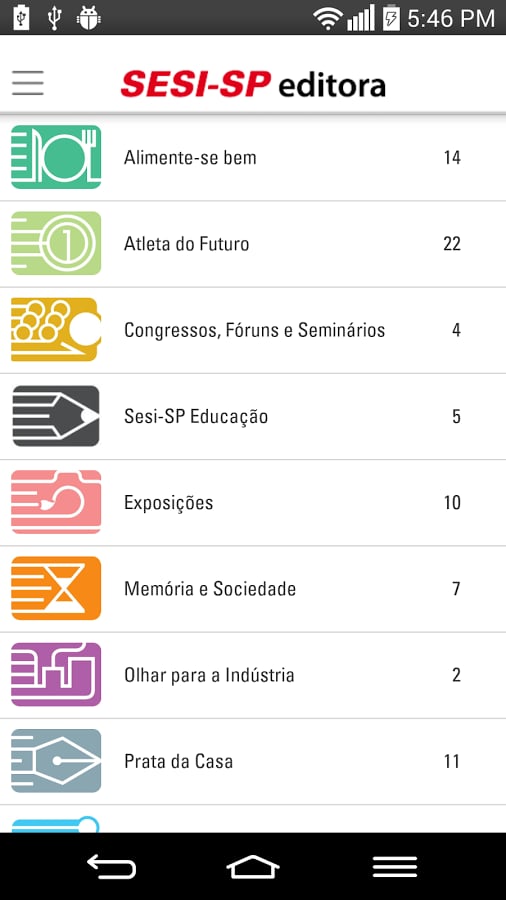 Livros SESI SP截图3