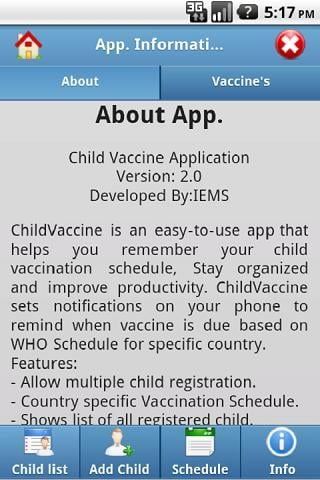 Child Vaccine截图3