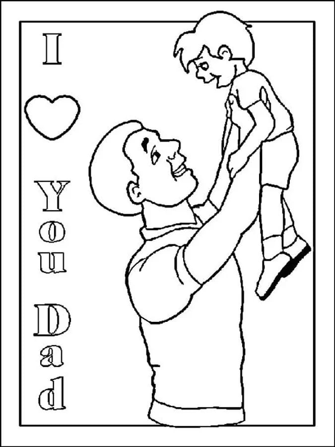 Father's Day Coloring fo...截图5