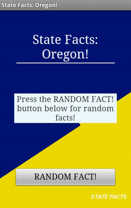 State Facts: Oregon!截图1