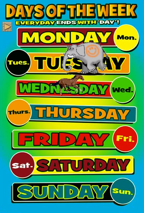 Days Of Week For Kids截图8