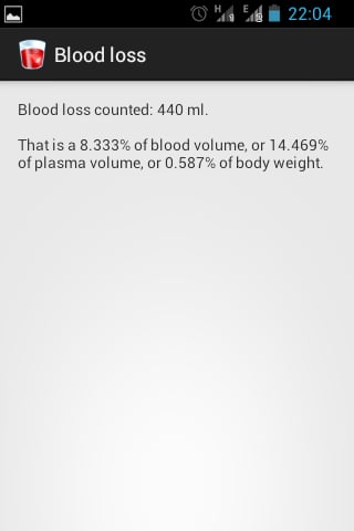 Obstetrix Blood Loss Cal...截图2