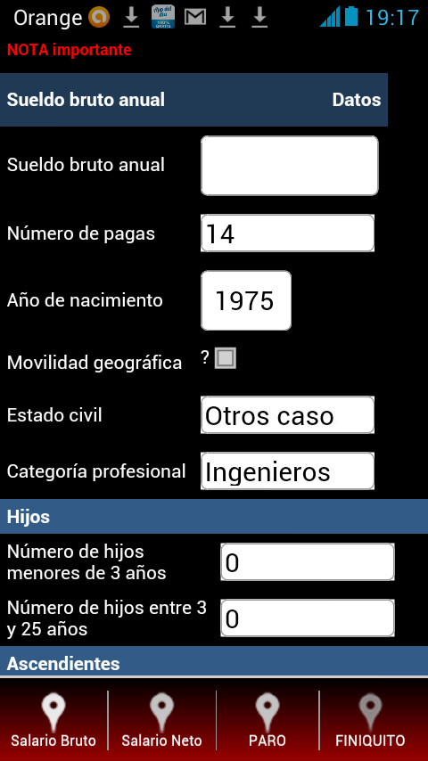 Calculadora de Salarios ...截图9