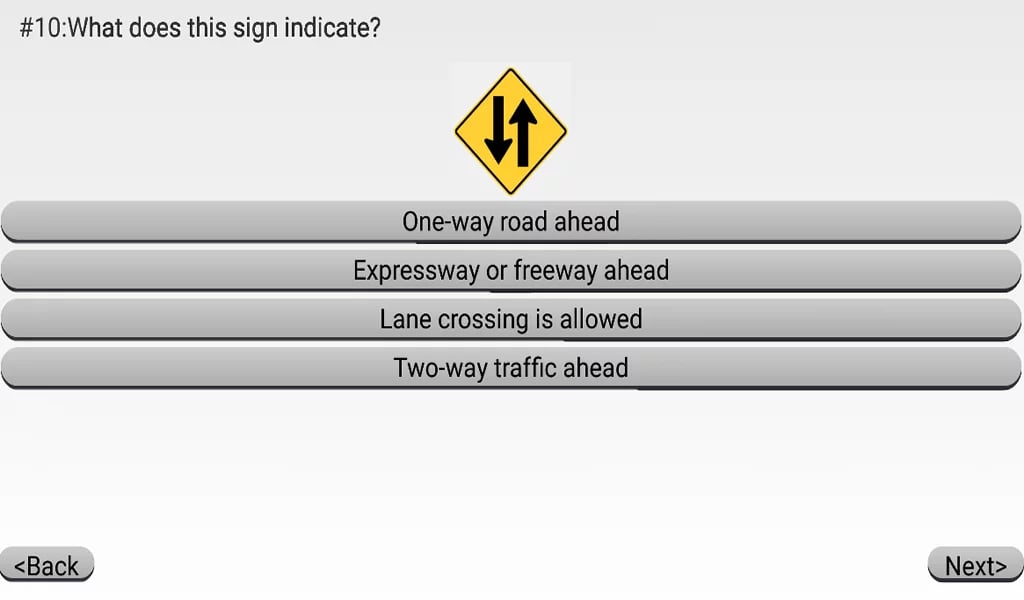 Arizona DMV Practice Exa...截图4