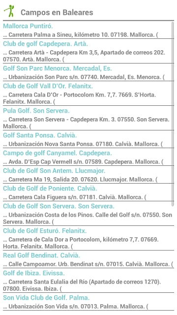 Campos de golf de Espa&ntilde;a截图6