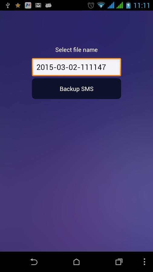 Backup SMS - Save SMS截图3