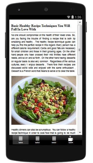 Healthy Recipes Spark截图1