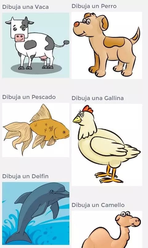 Dibujar animales para ni...截图1