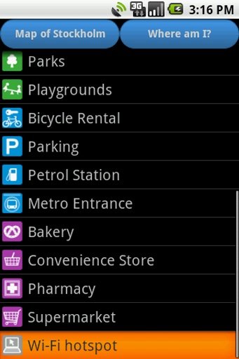 Stockholm Amenities Map (free)截图3