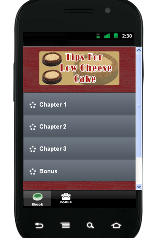Tips For Low Cheese Cake截图2