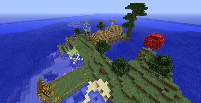 Epic Minecraft Island Id...截图3