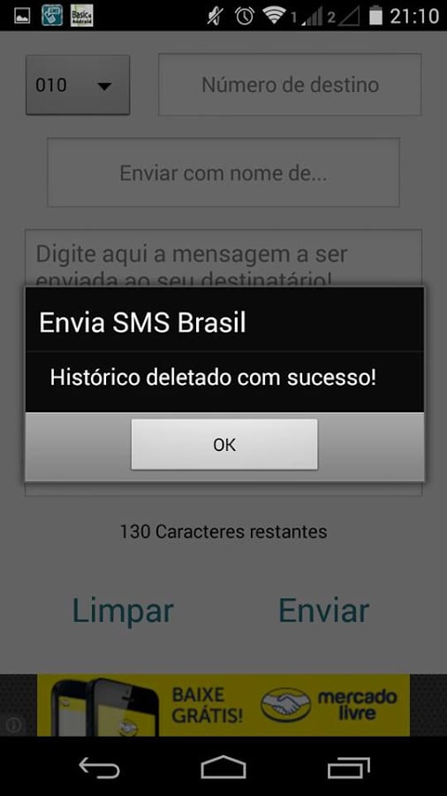 Envia SMS Brasil - SMS G...截图8