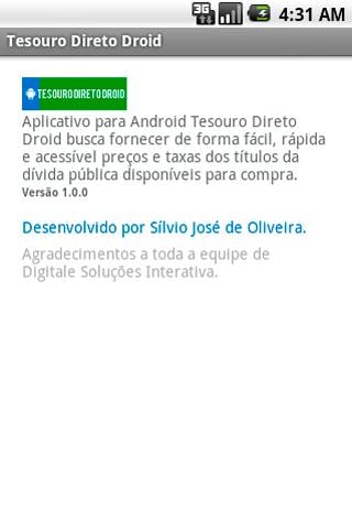 Tesouro Direto Droid截图2