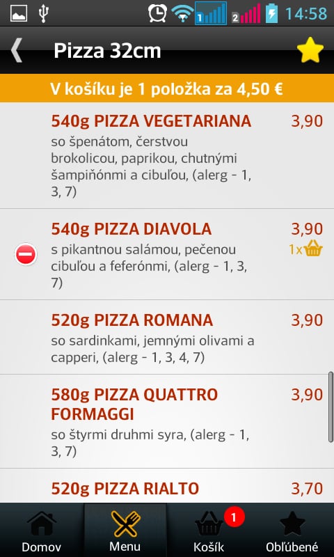 Pizzeria Luccciante截图1