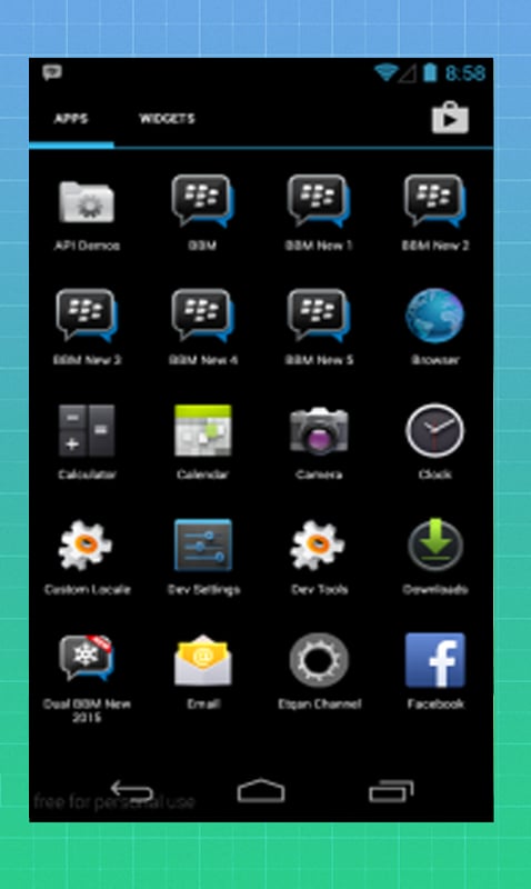 Multi BBM Transparan New截图8