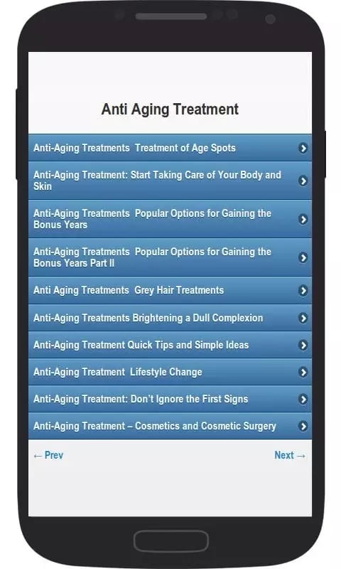 Anti Aging Treatment截图1