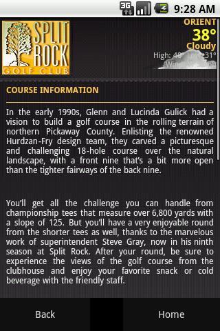 Split Rock Golf Club截图2