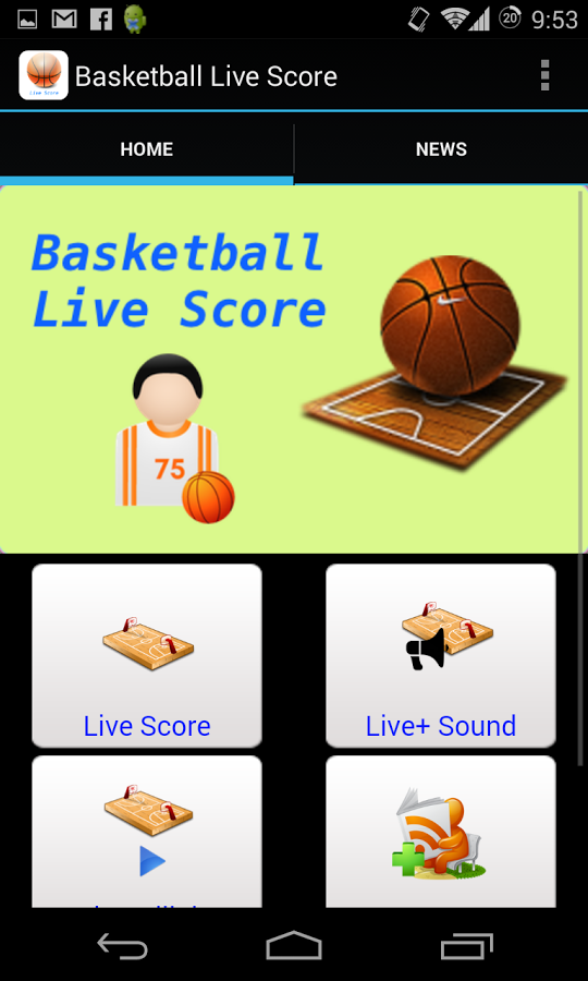 Basketball Live Score截图9