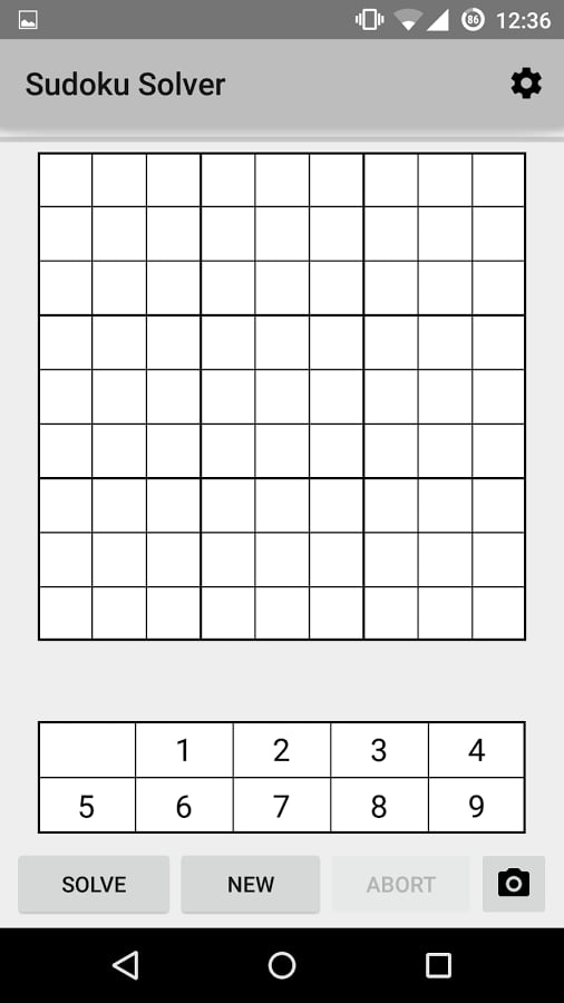 Sudoku Solver + Camera截图1