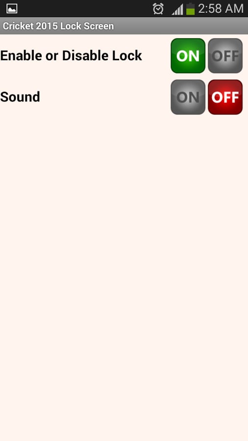 Cricket 2015 Lock Screen截图5
