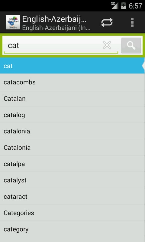 English-Azerbaijani Dict...截图5