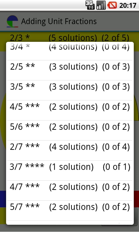 Adding Unit Fractions截图3