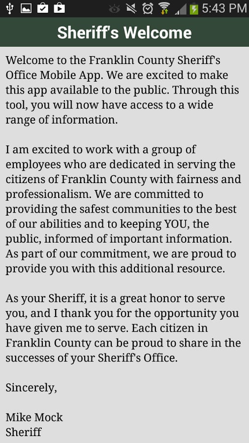 Franklin County Sheriff ...截图1