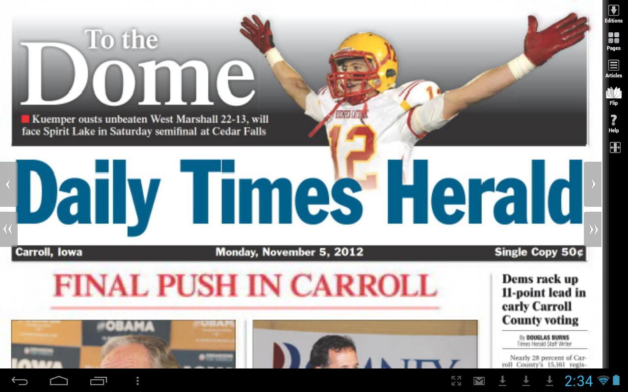 Carroll Daily Times Herald截图1