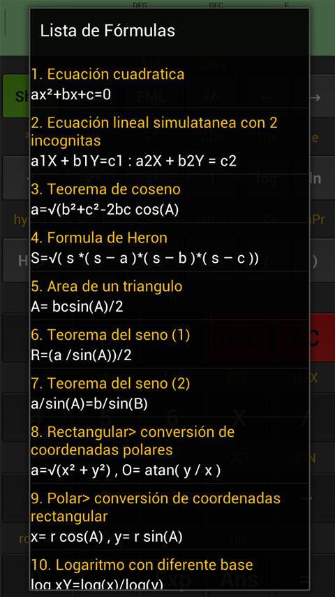 Kal Scientific calculator截图5