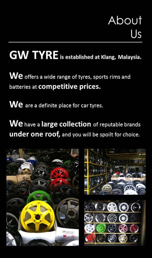 GW Tyre截图2