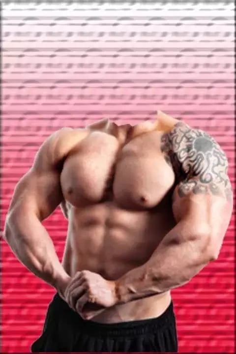 Sixpack Bodybuilder Men Suit截图7