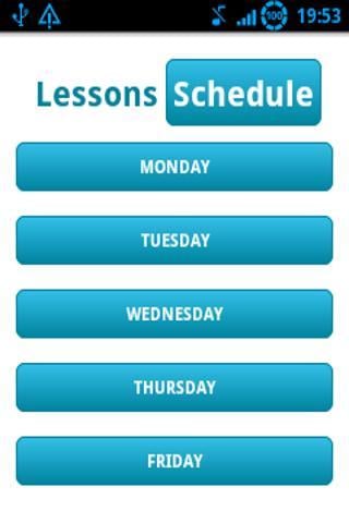 Lessons Schedule截图2