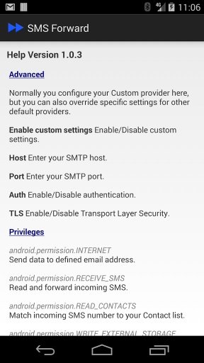 SMS Forward - Trial截图5