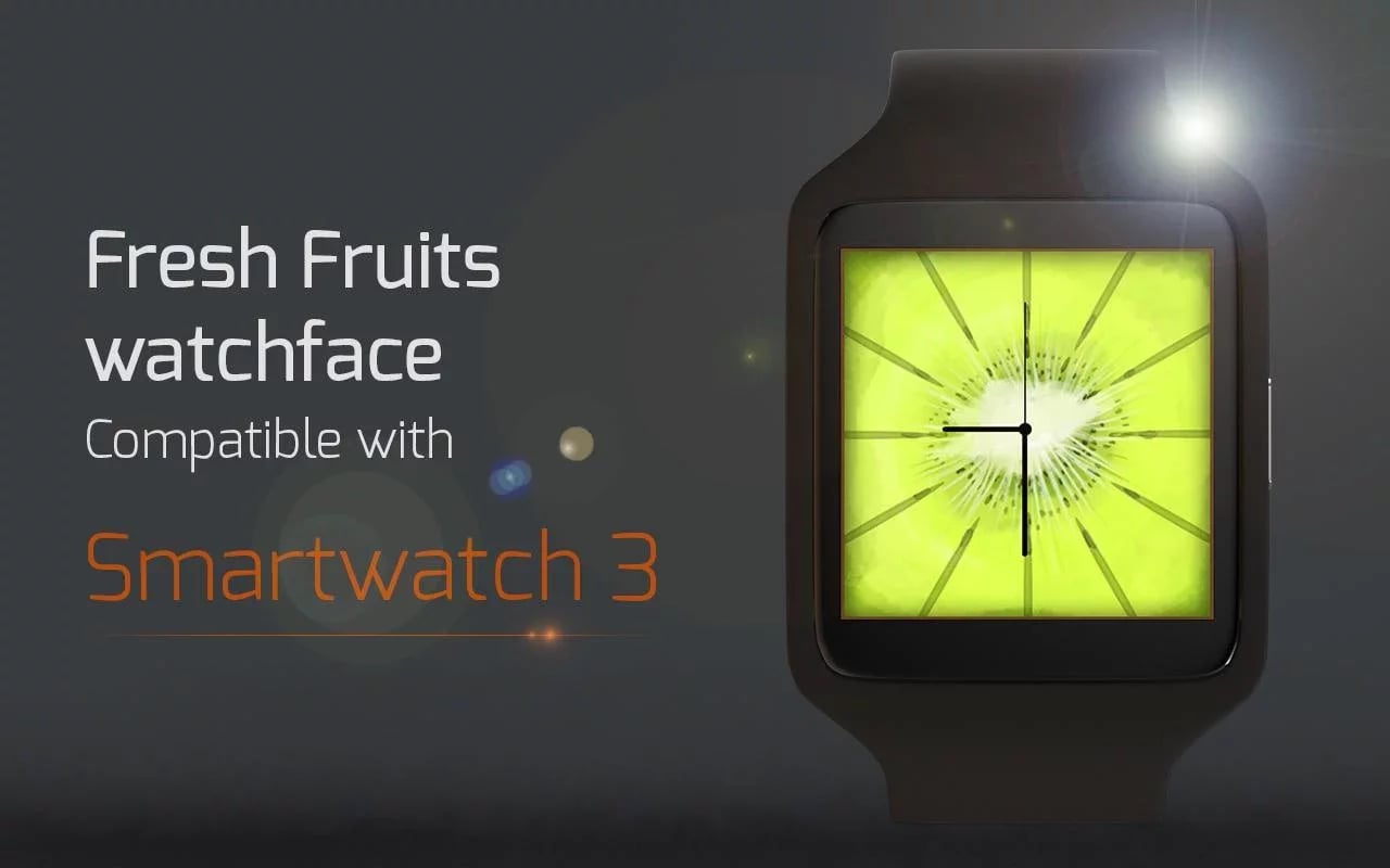 Fresh Fruits watchface截图3