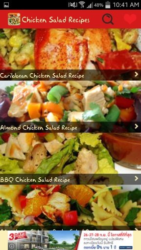 Chicken Salad Recipes截图2