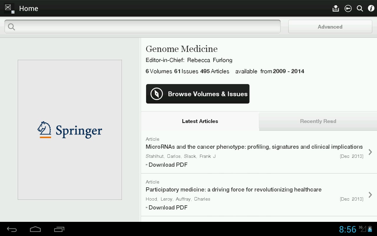 Genome Medicine截图3