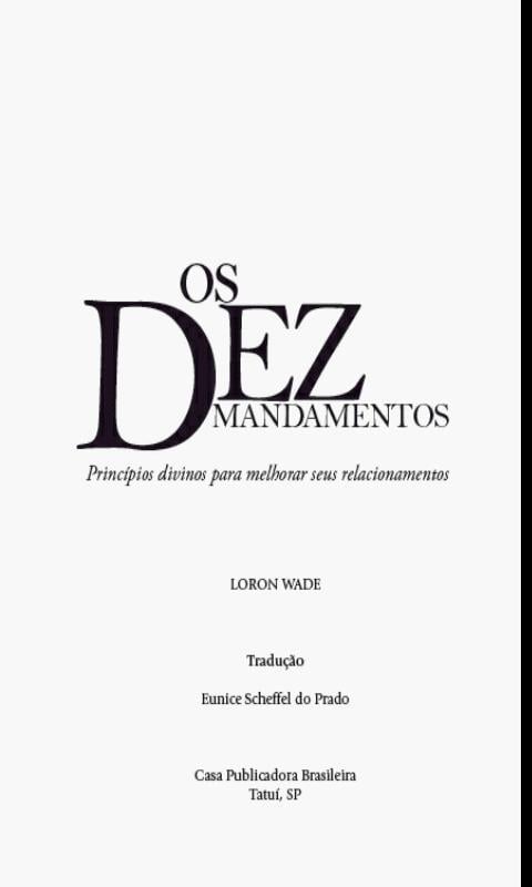 Os Dez Mandamentos截图1