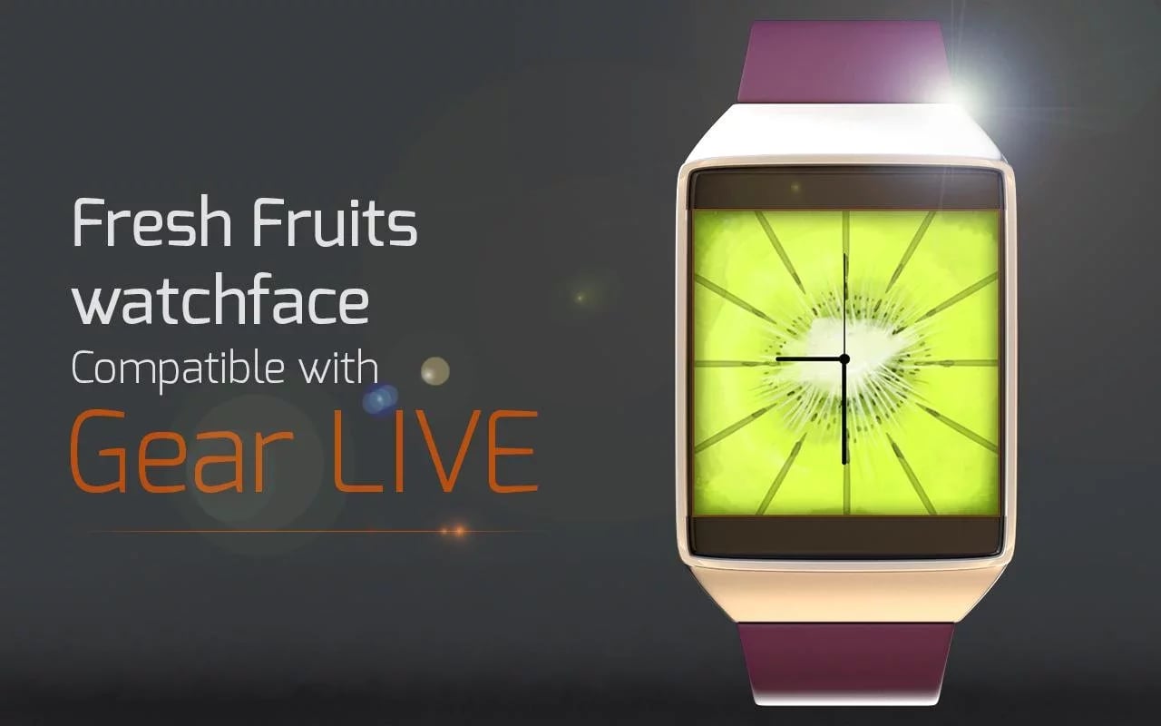 Fresh Fruits watchface截图6