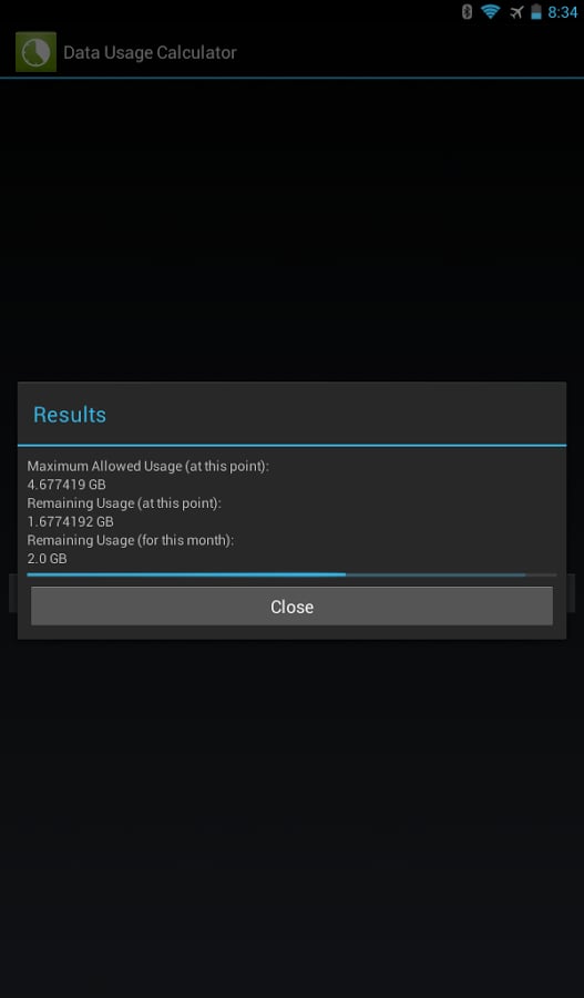 Data Usage Calculator截图2