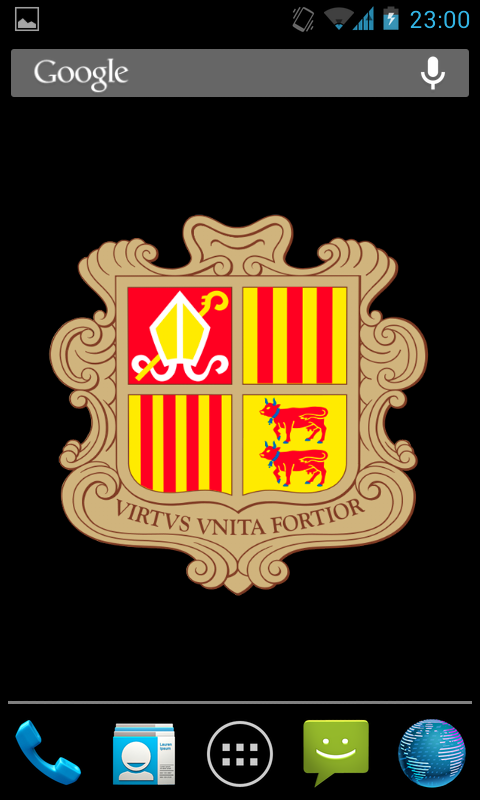 Andorra Coat Arms LWP 3D截图4