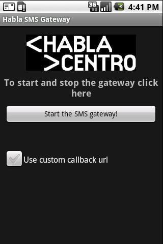 Habla SMS Gateway截图1