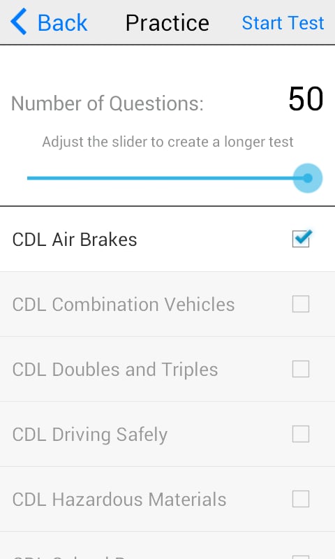 Texas CDL Test Prep截图1