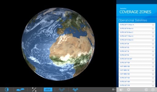 Eutelsat Coverage Zone截图4