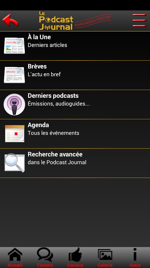 Le Podcast Journal截图3