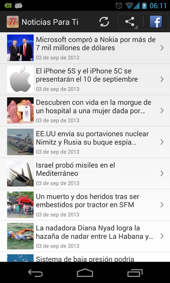 Noticias Para Ti截图2