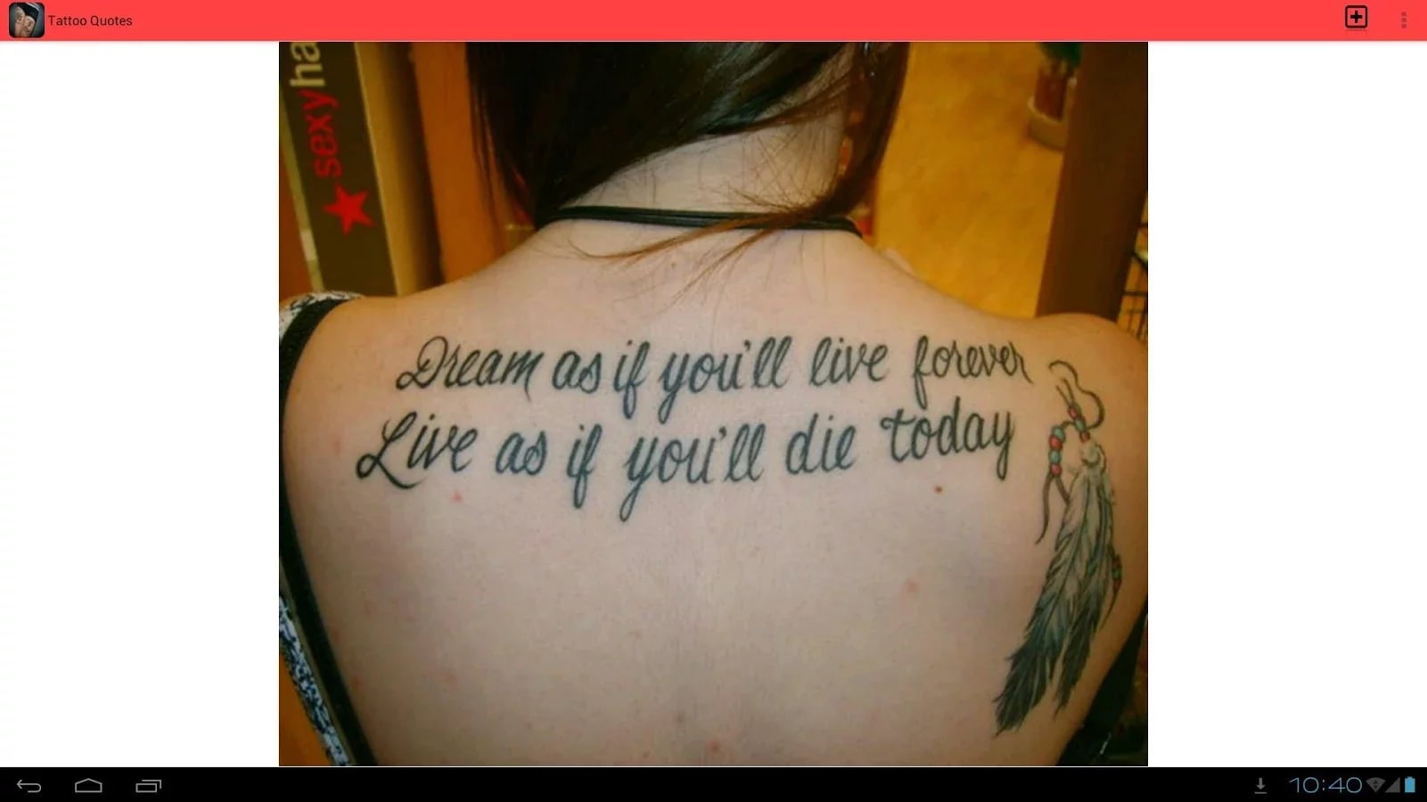 Tattoo Quotes截图1