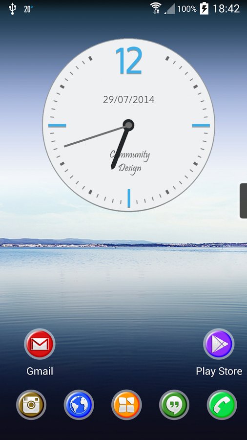 Kde5 Analog Clock Widget截图6